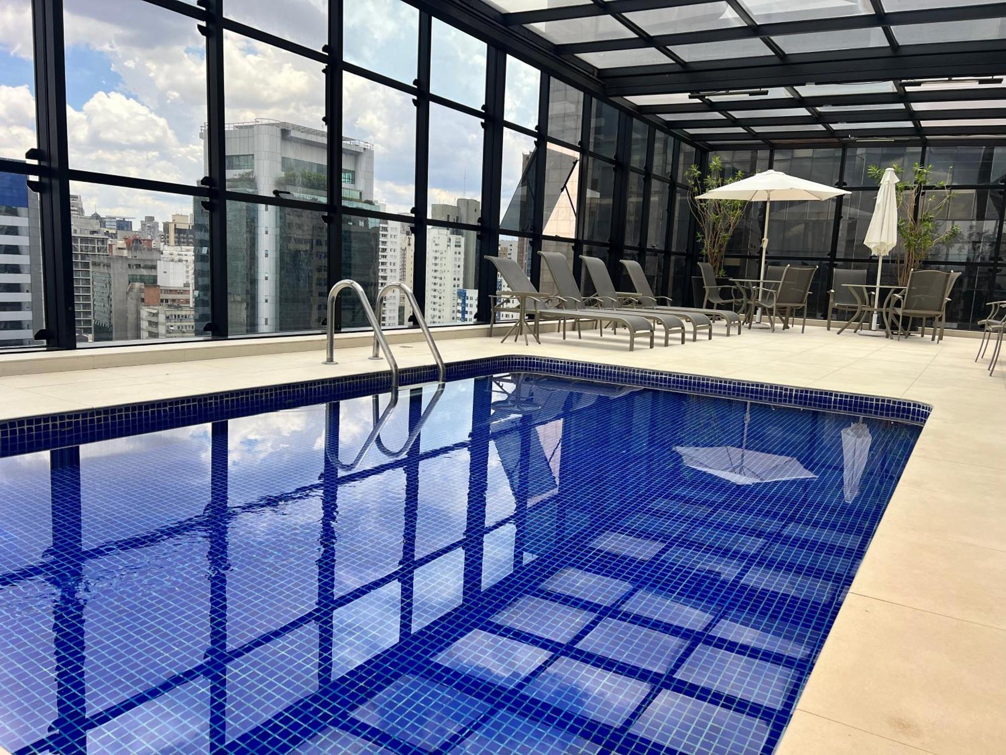 Flat-Hotel Faria Lima Itaim Sao Paulo, Garagem Inclusa ! Zewnętrze zdjęcie